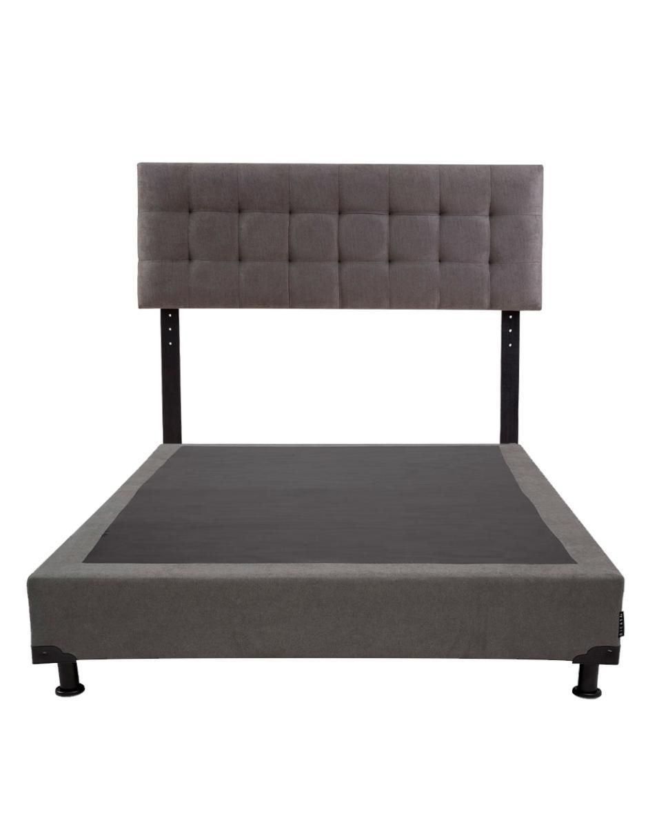 Cama catania con box de madera 2