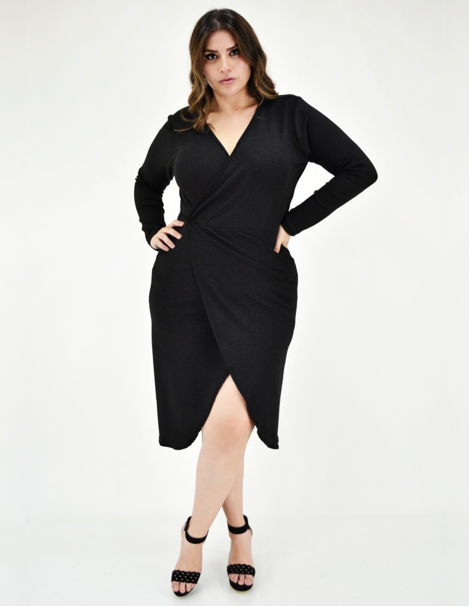 Vestido a la rodilla de fiesta 7