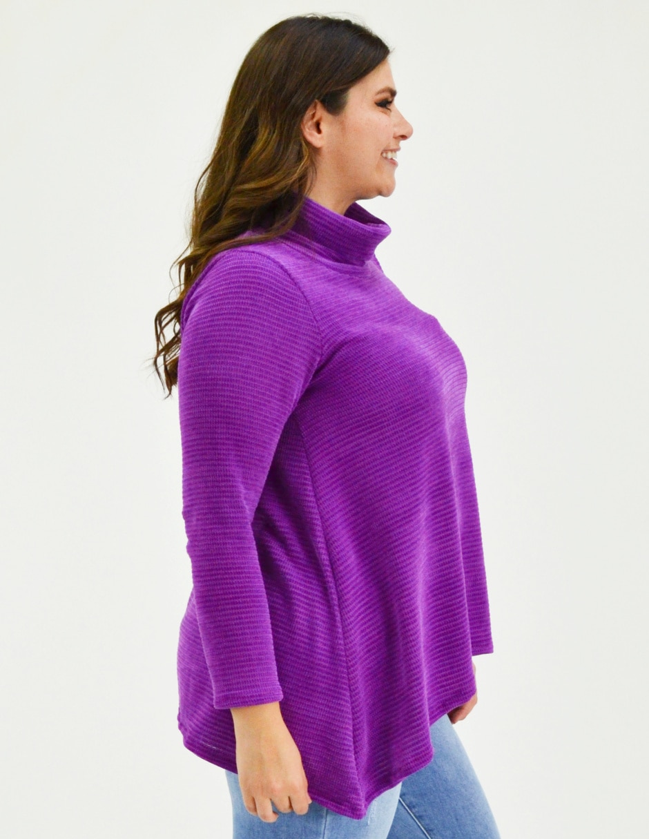 Suéter cuello alto para mujer 5