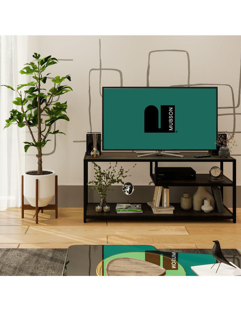 Mueble de TV armable Triple Repisa de MDF 3