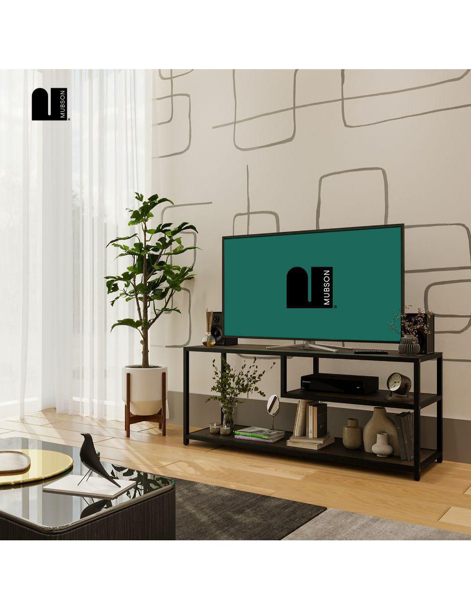 Mueble de TV armable Triple Repisa de MDF 4