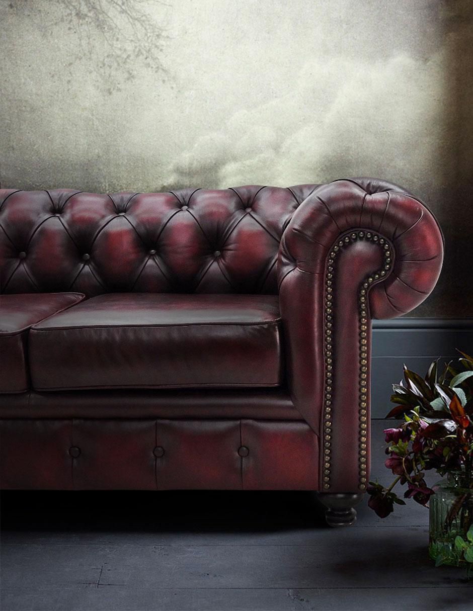 Sofá Chesterfield Suli Muebles de piel