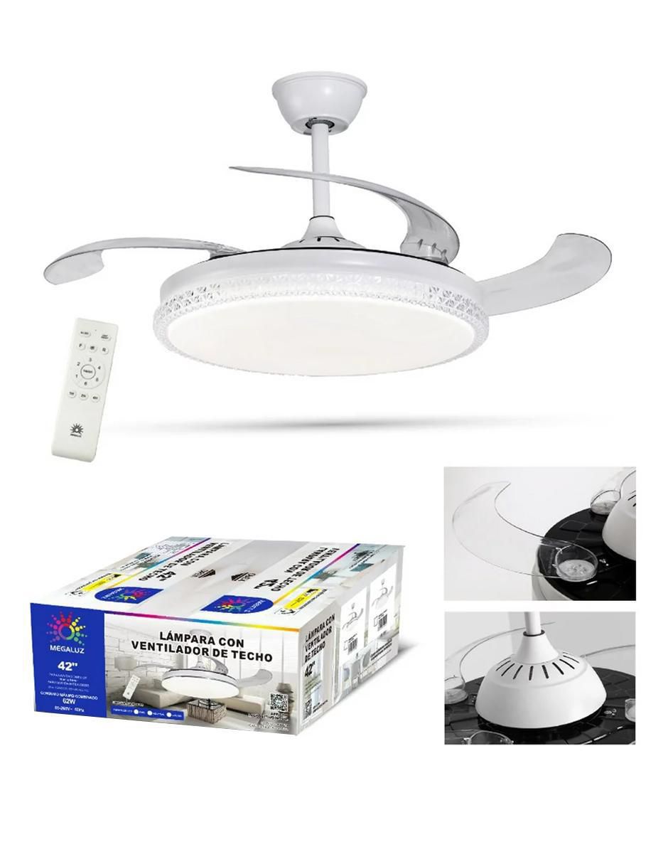 VENTILADOR DE TECHO F7240 MEGA, BLANCO