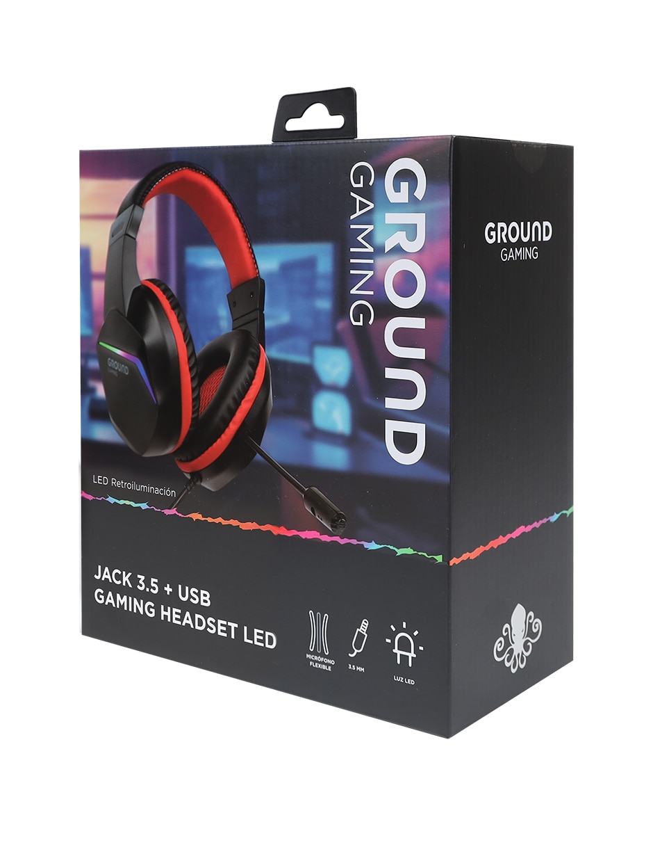 Audífonos gamer Ground Gaming