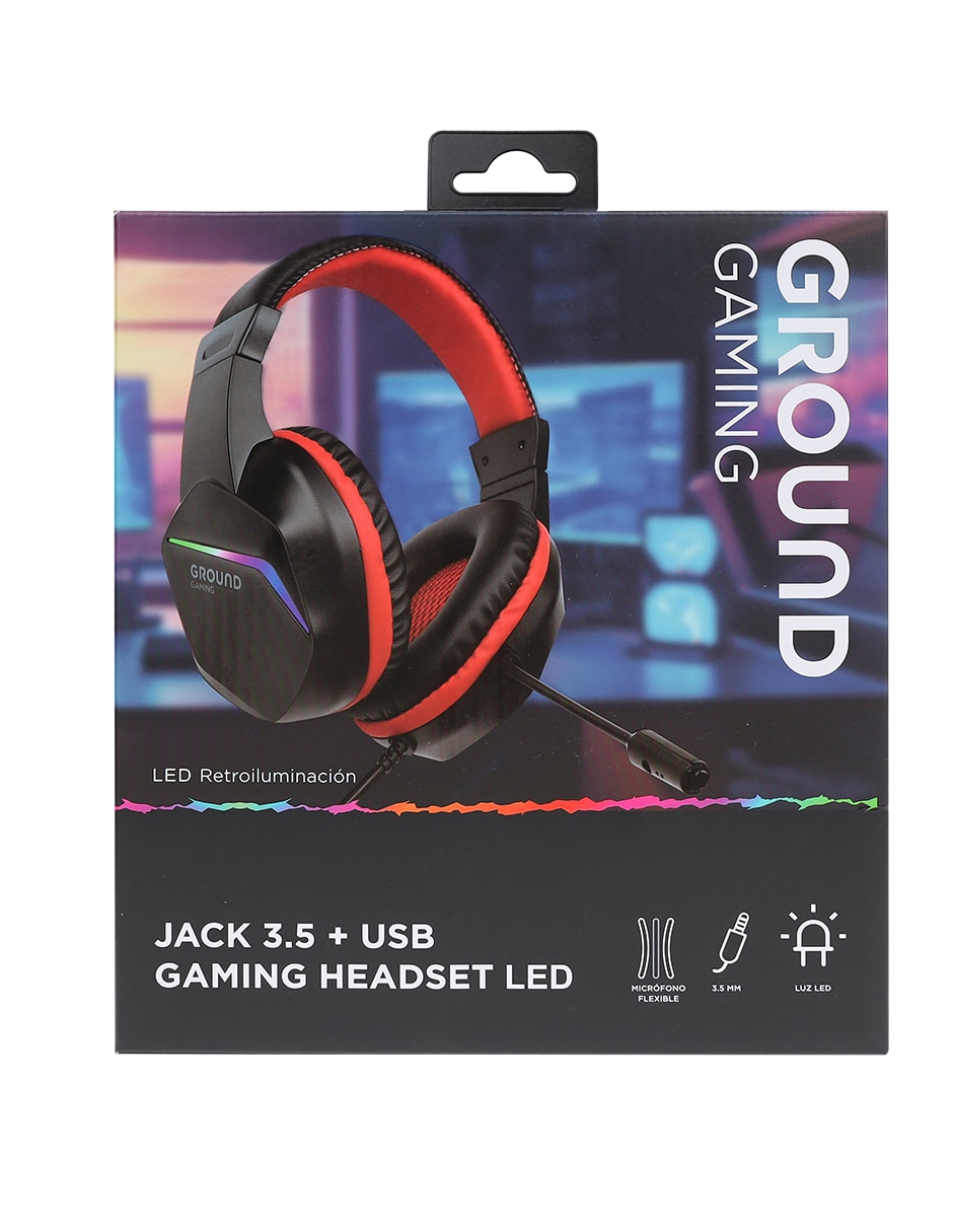 Audífonos gamer Ground Gaming