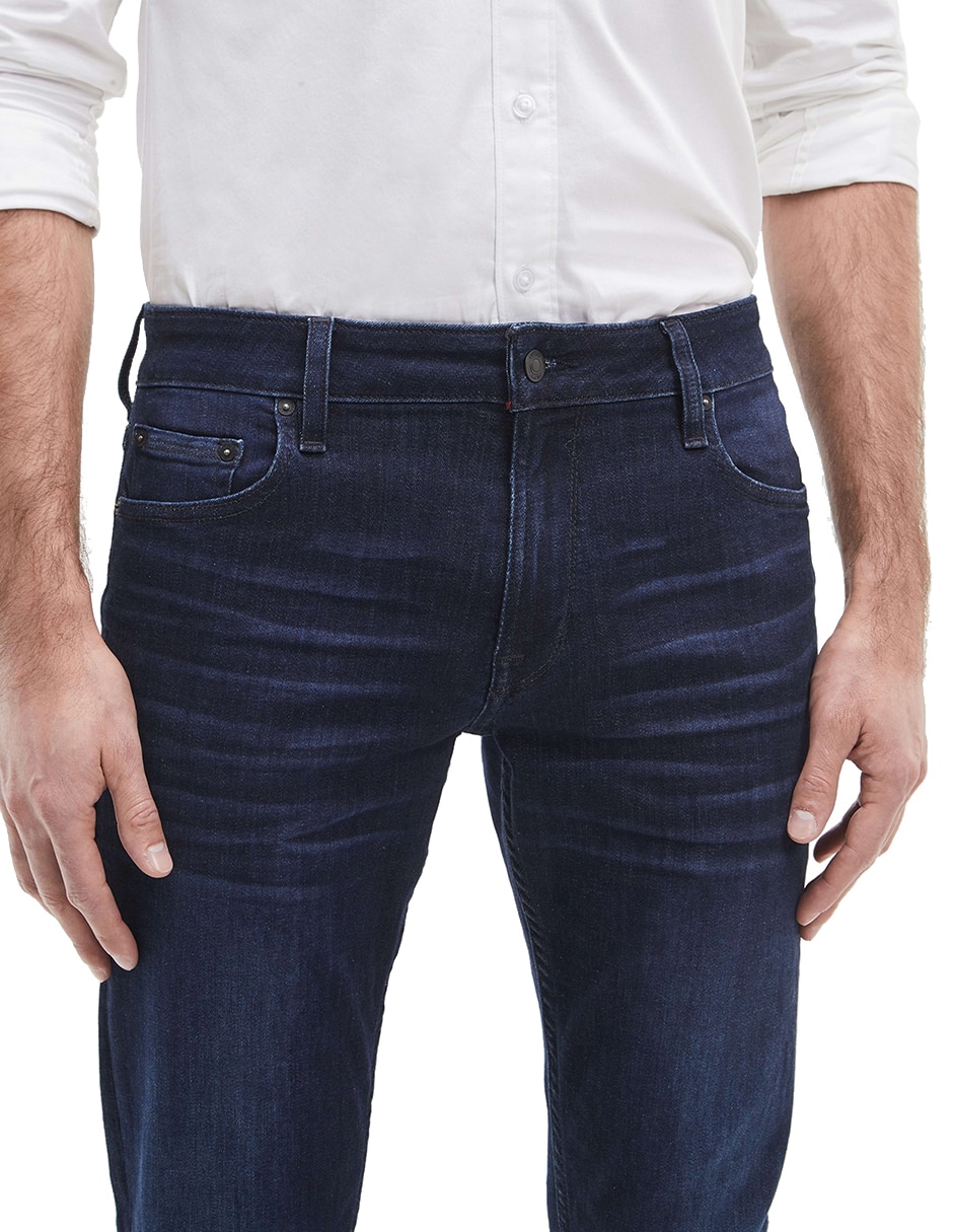 Jeans slim GUESS deslavado para hombre