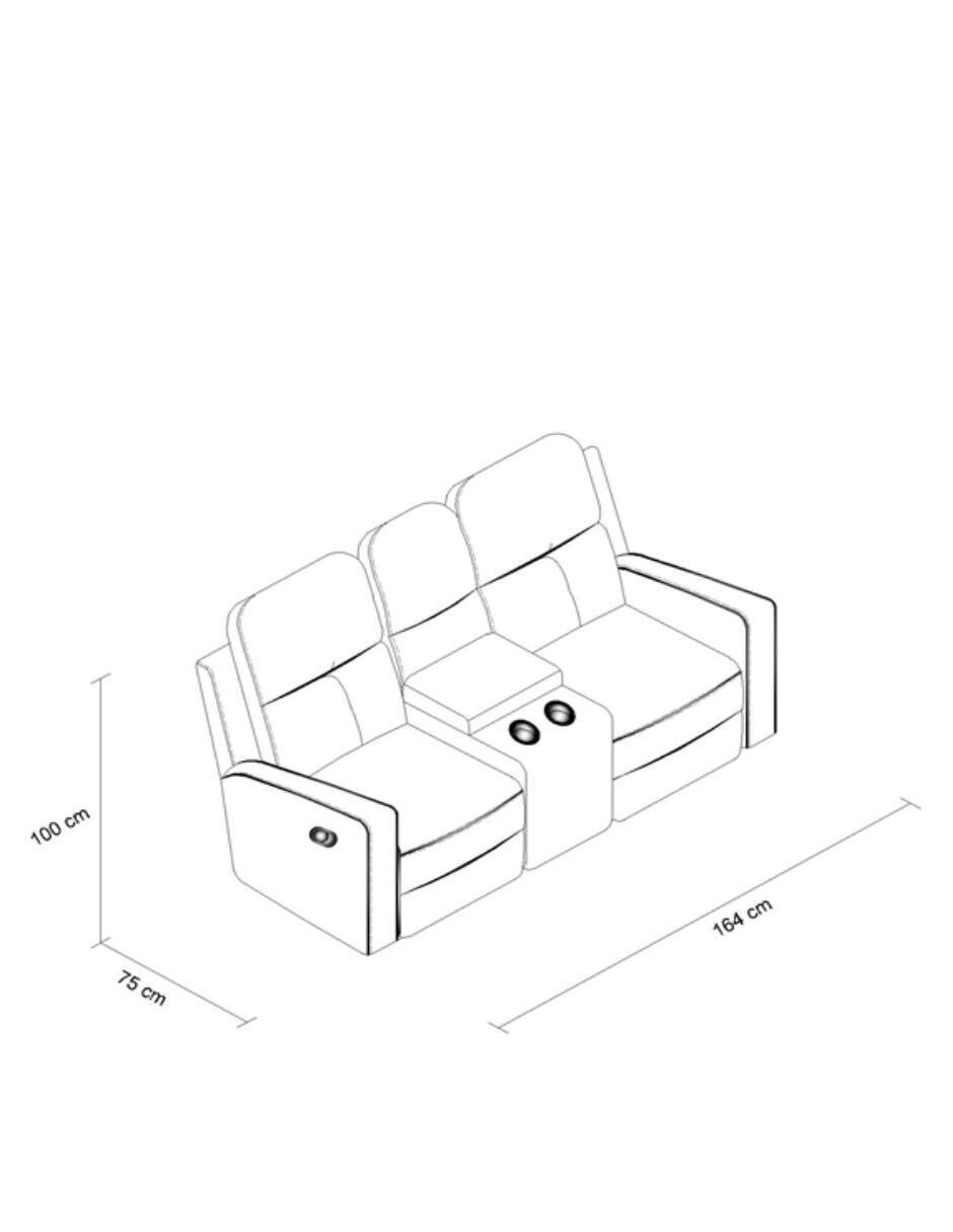 Sofá cama armable Moon 2 Easy Living