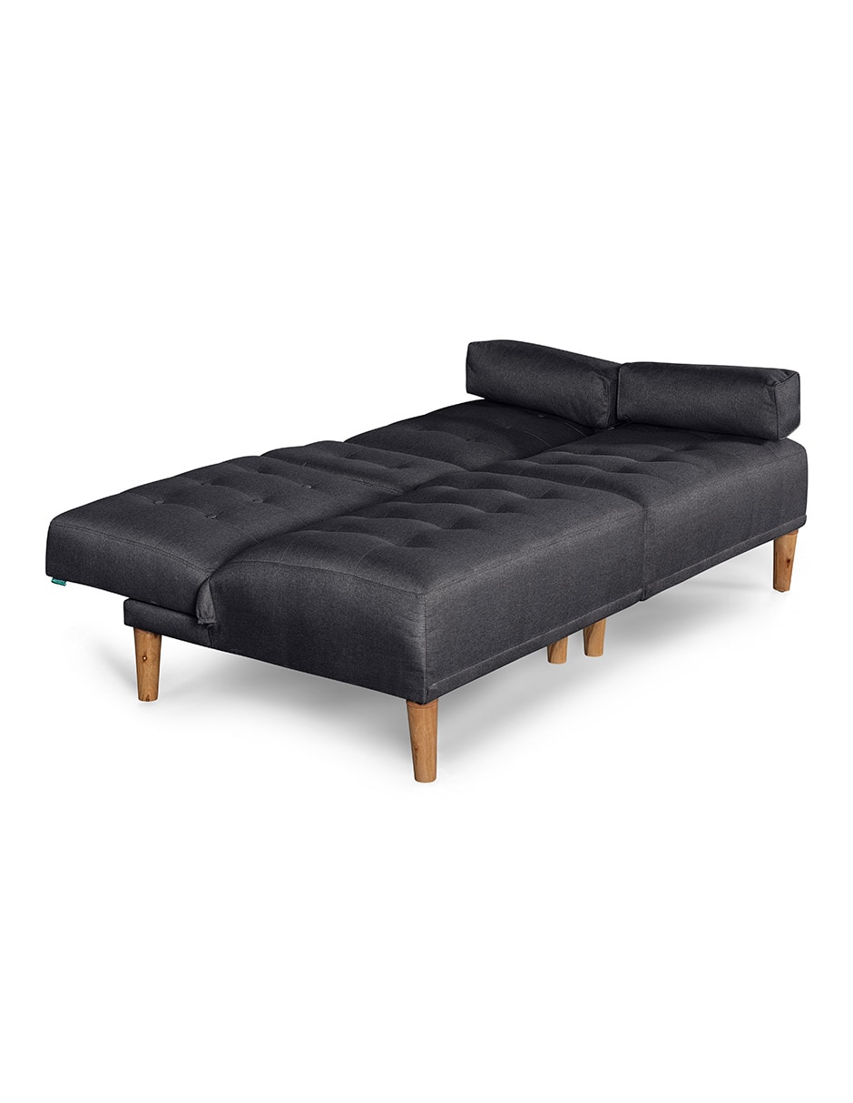 Sofá cama armable Queen memory foam de lino 10