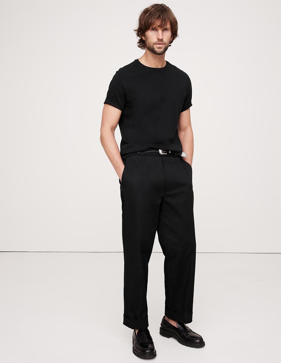 Playera cuello redondo para hombre 1