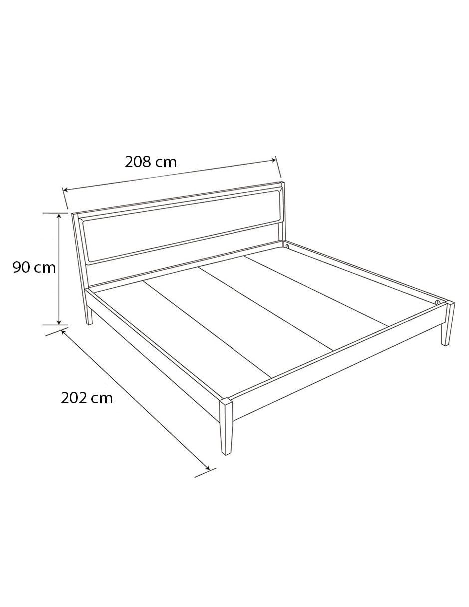 Cama Haus De Madera