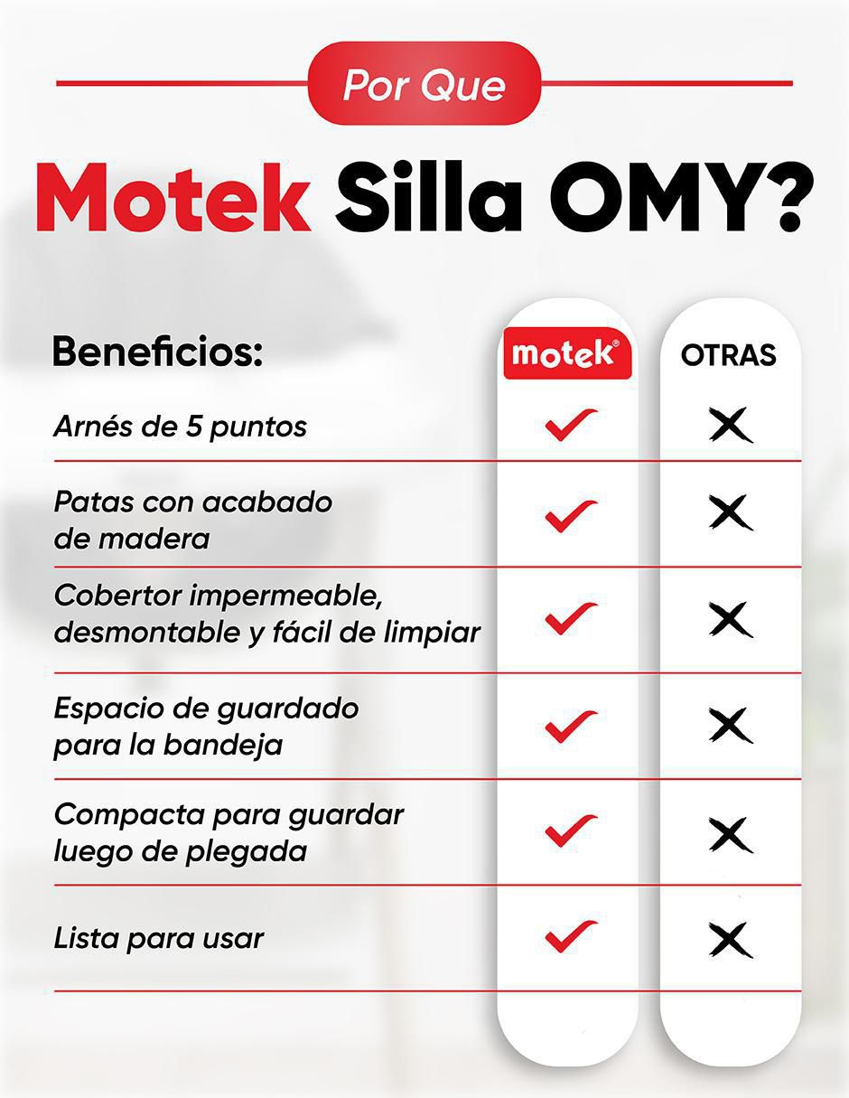 Silla alta Motek Omy