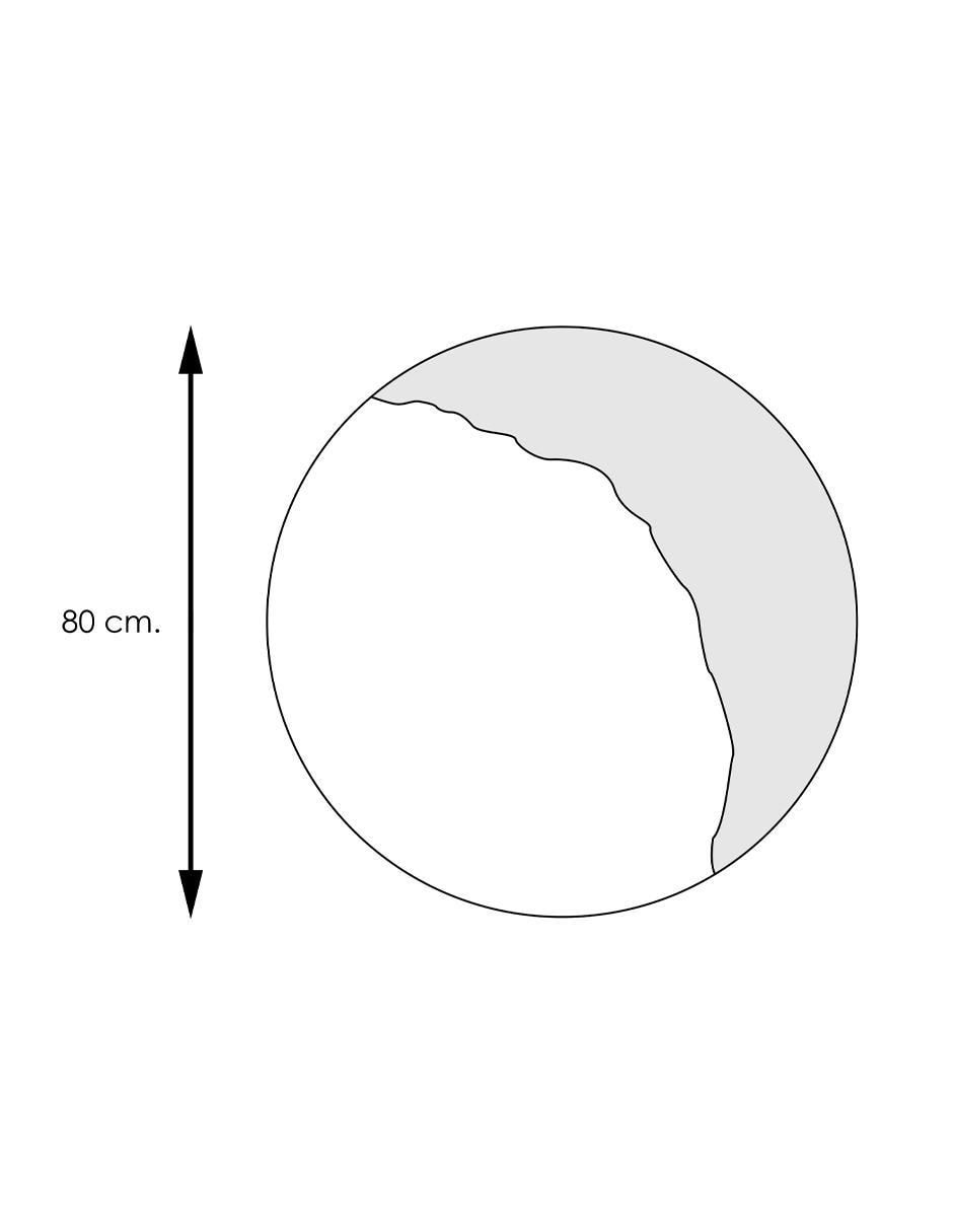 Espejo circular estilo contempo minimalista 10