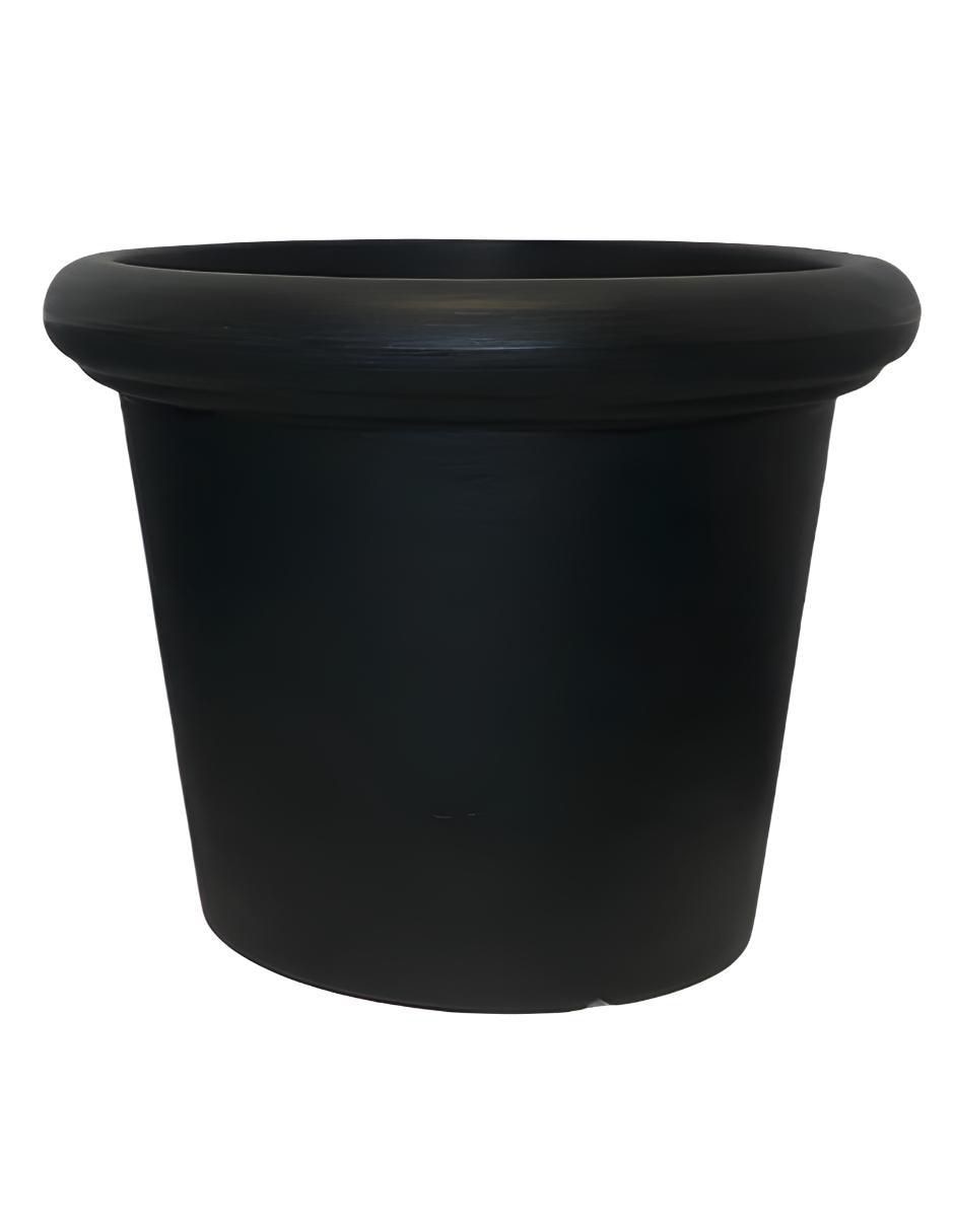 Maceta de plástico con sistema automático de riego