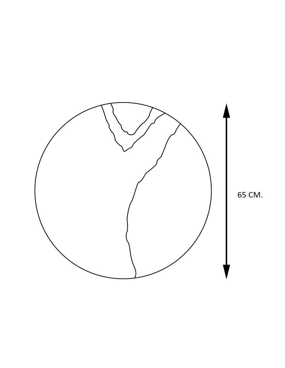 Espejo circular Vaniglam