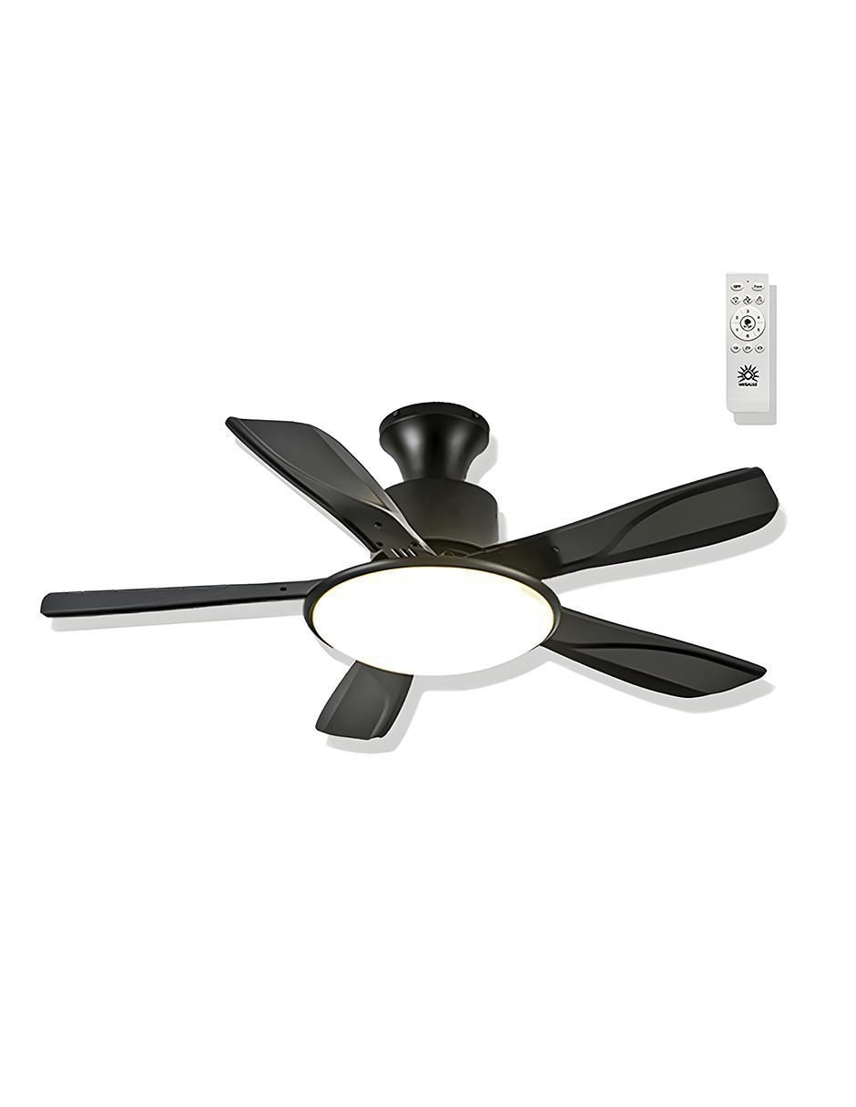VENTILADOR DE TECHO FHM025 MEGA, NEGRO 2