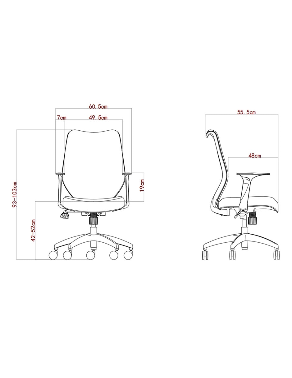 Silla de escritorio Pareli Kano