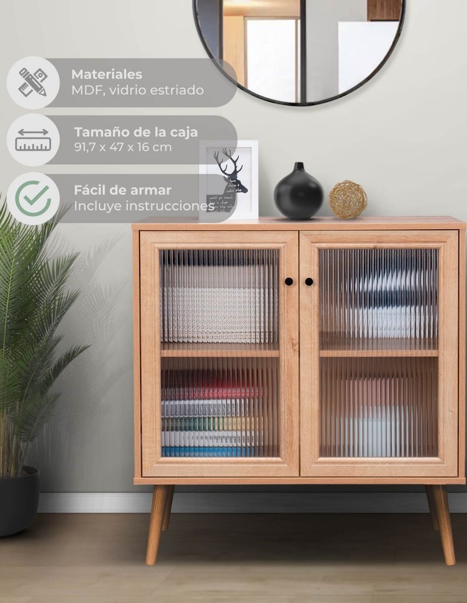 Credenza glass de mdf 9