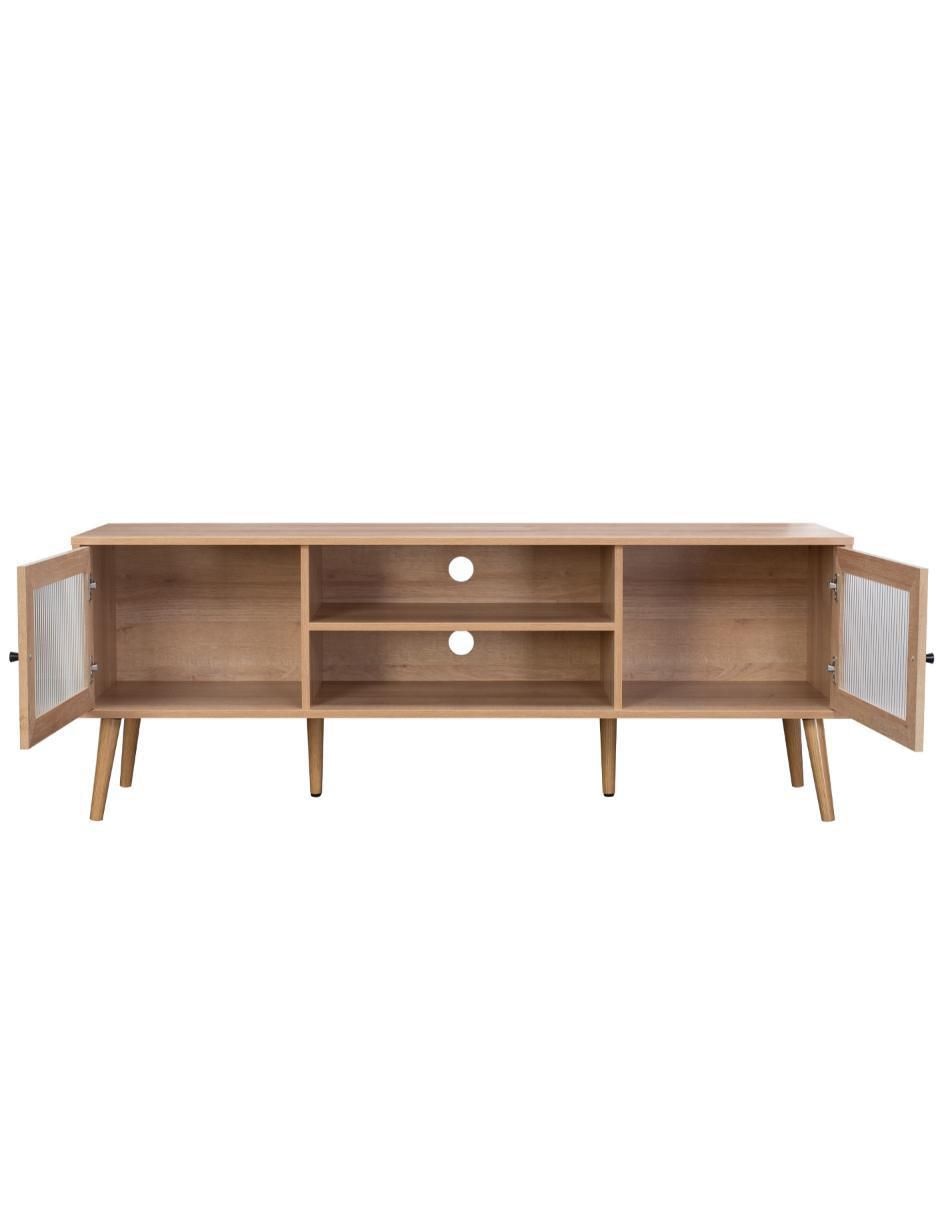 Mueble de TV armable Glass de MDF 4