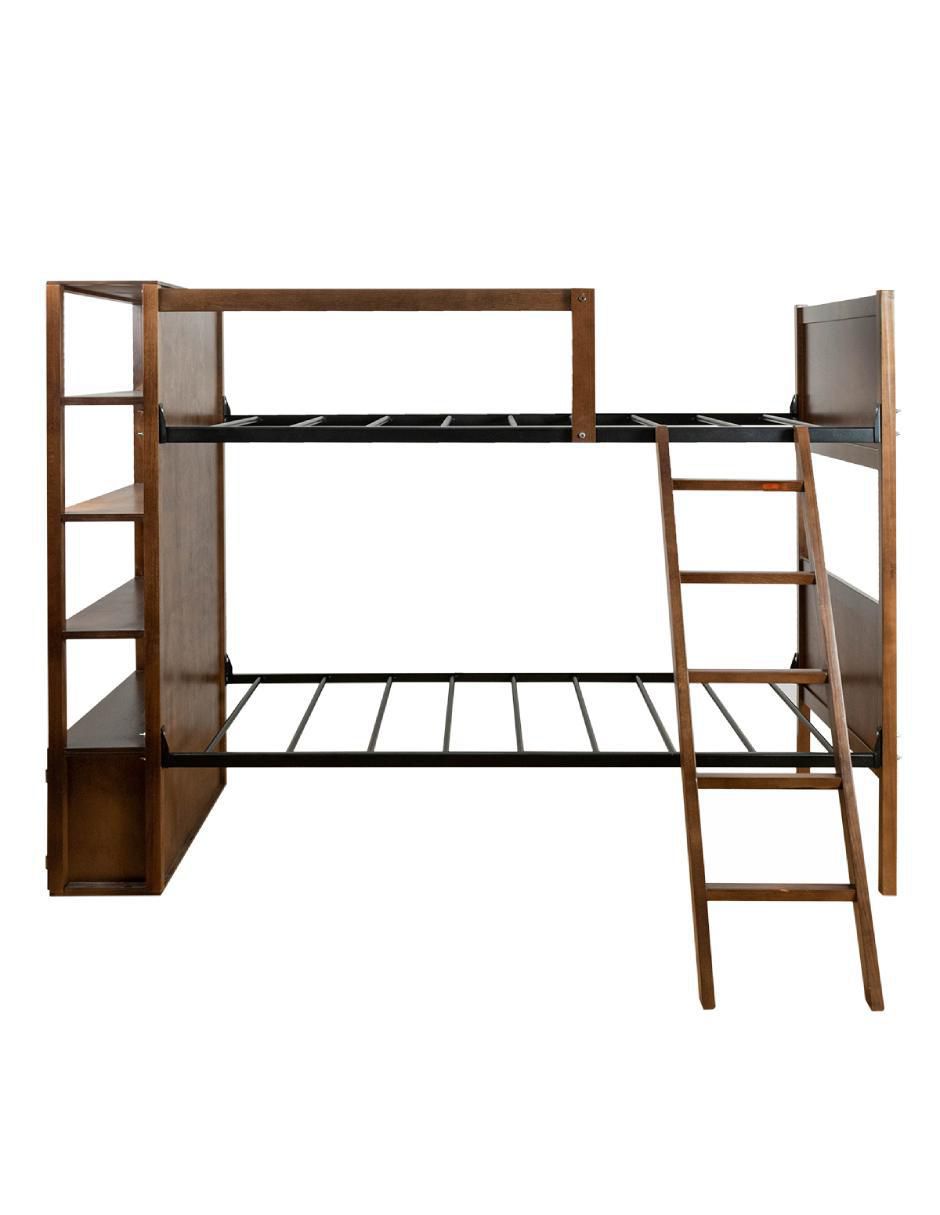Litera Karlota de madera pino 1