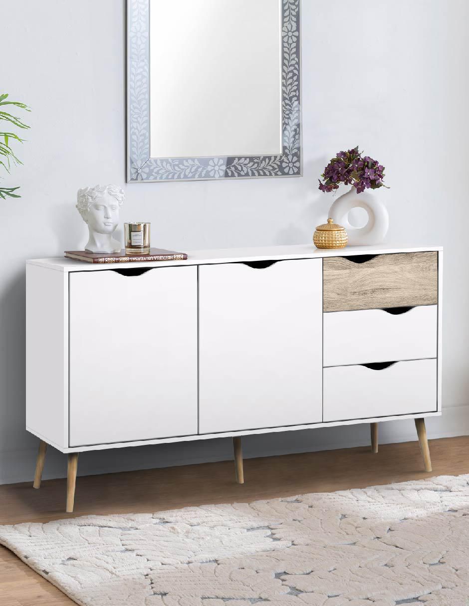 Credenza nórdica de aglomerado 5