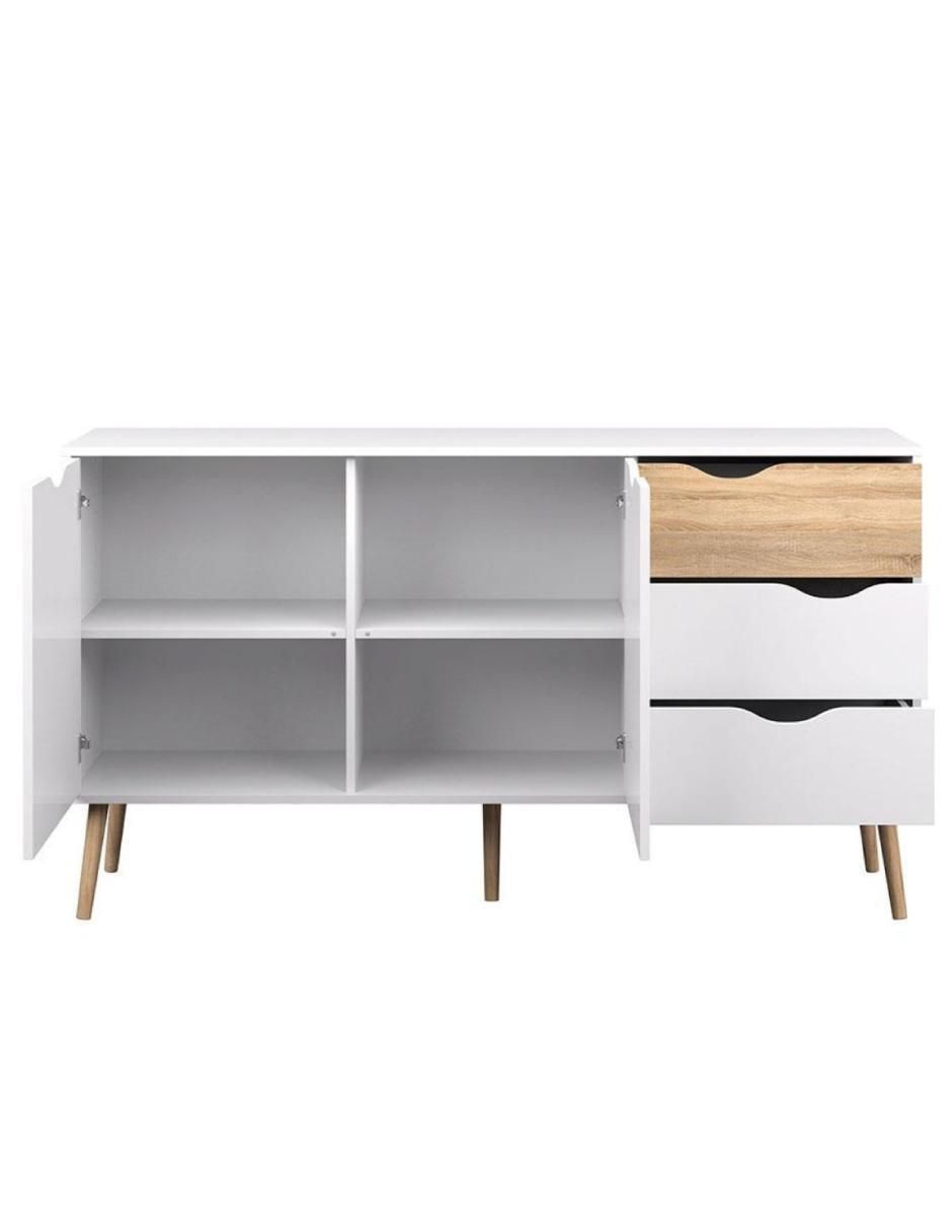 Credenza nórdica de aglomerado 8