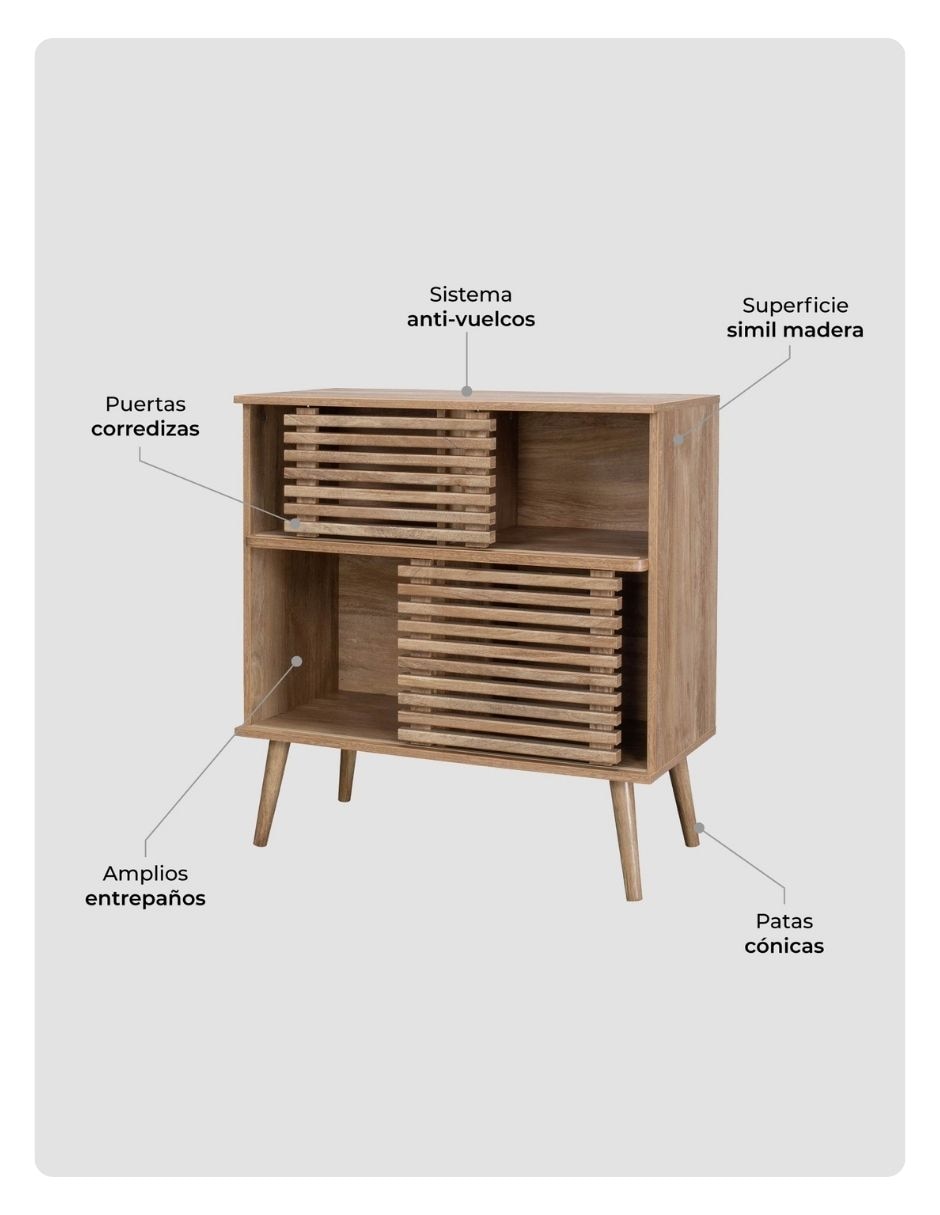 Credenza armable de mdf 8