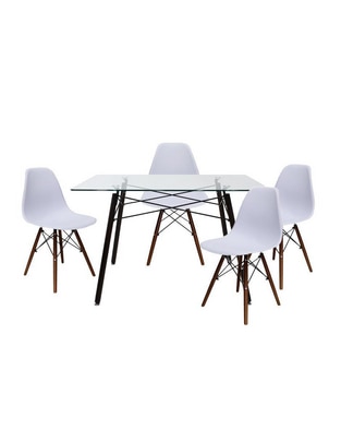 Comedor Oslo para 4 personas de cristal