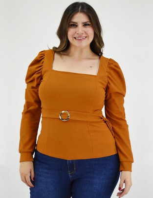 Blusa manga larga para mujer 1