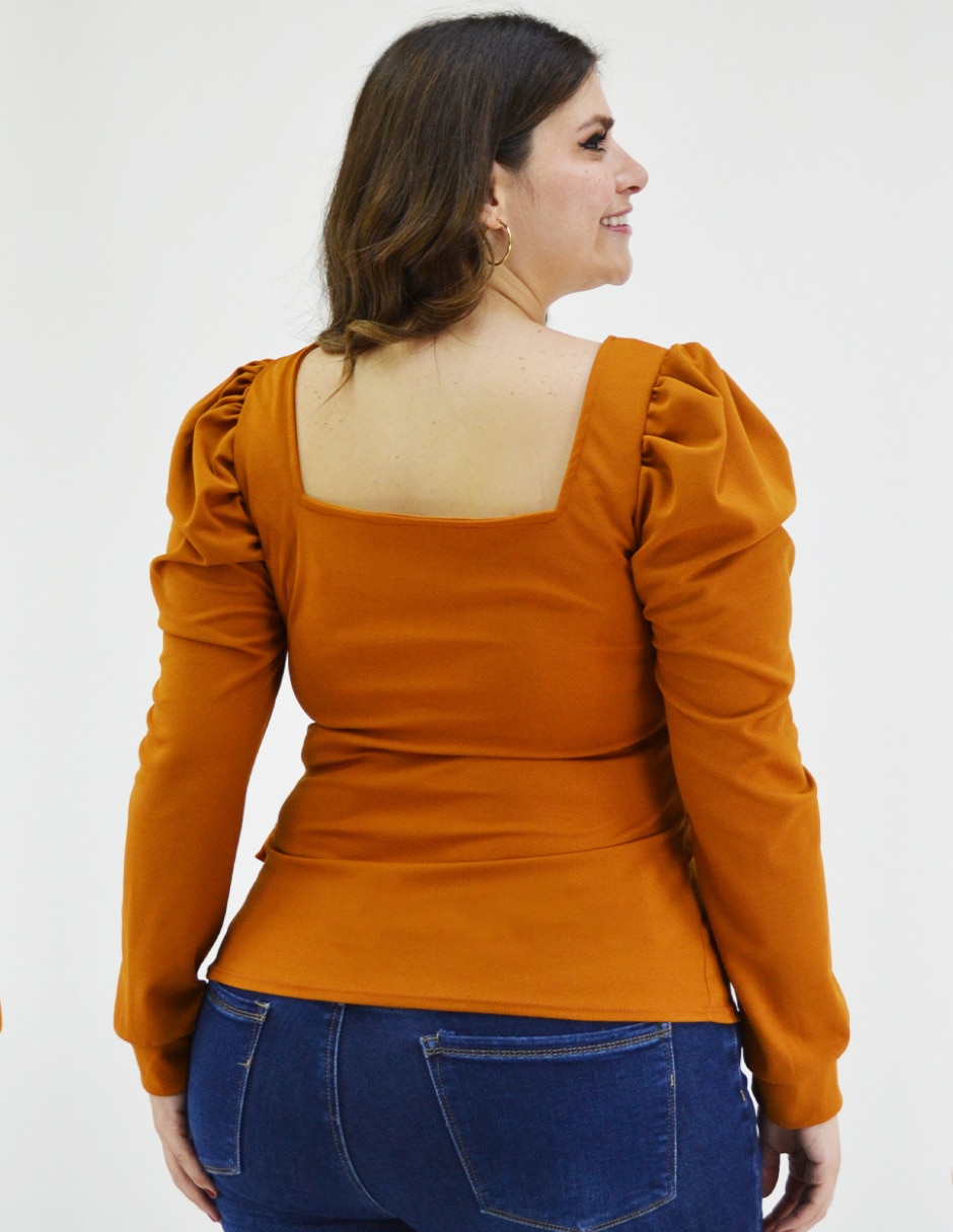 Blusa manga larga para mujer 9