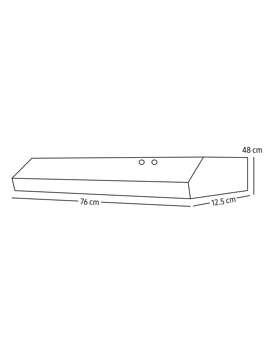 Campana de pared Samsung NK30B3000US/AX de acero inoxidable