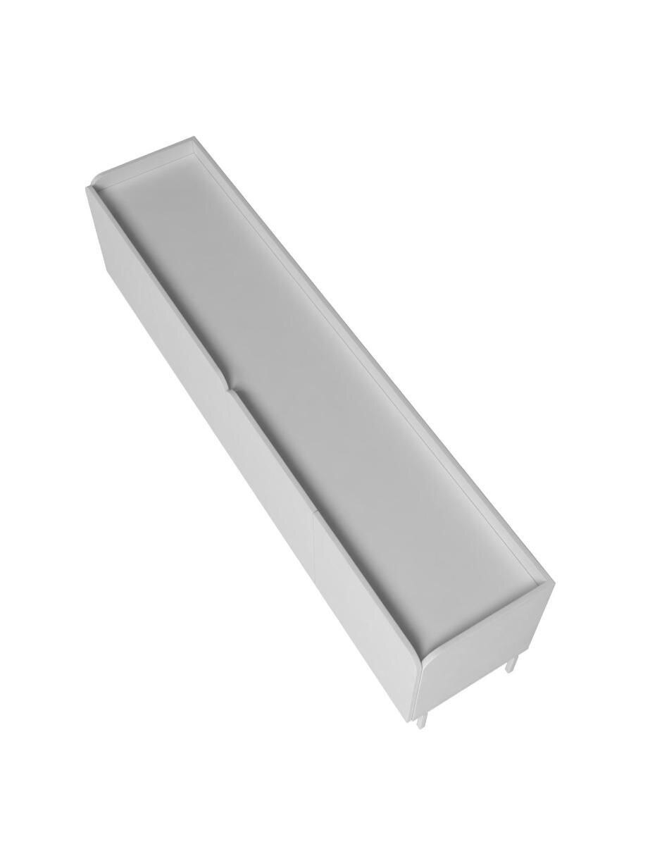 Mueble de TV armable Brv de MDF