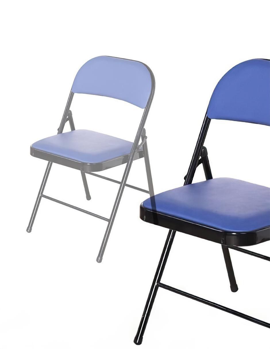Silla plegable de metal 6