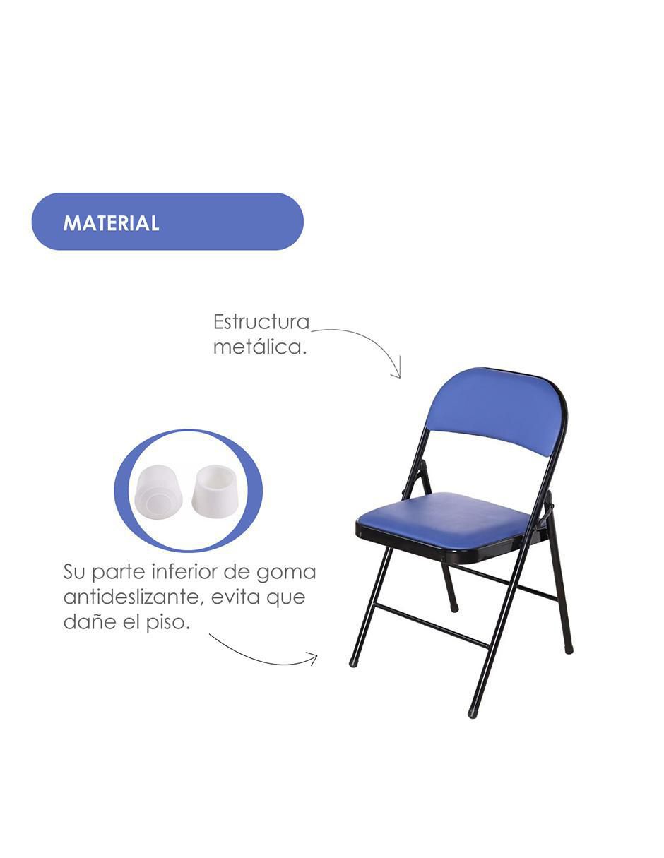 Silla plegable de metal 3