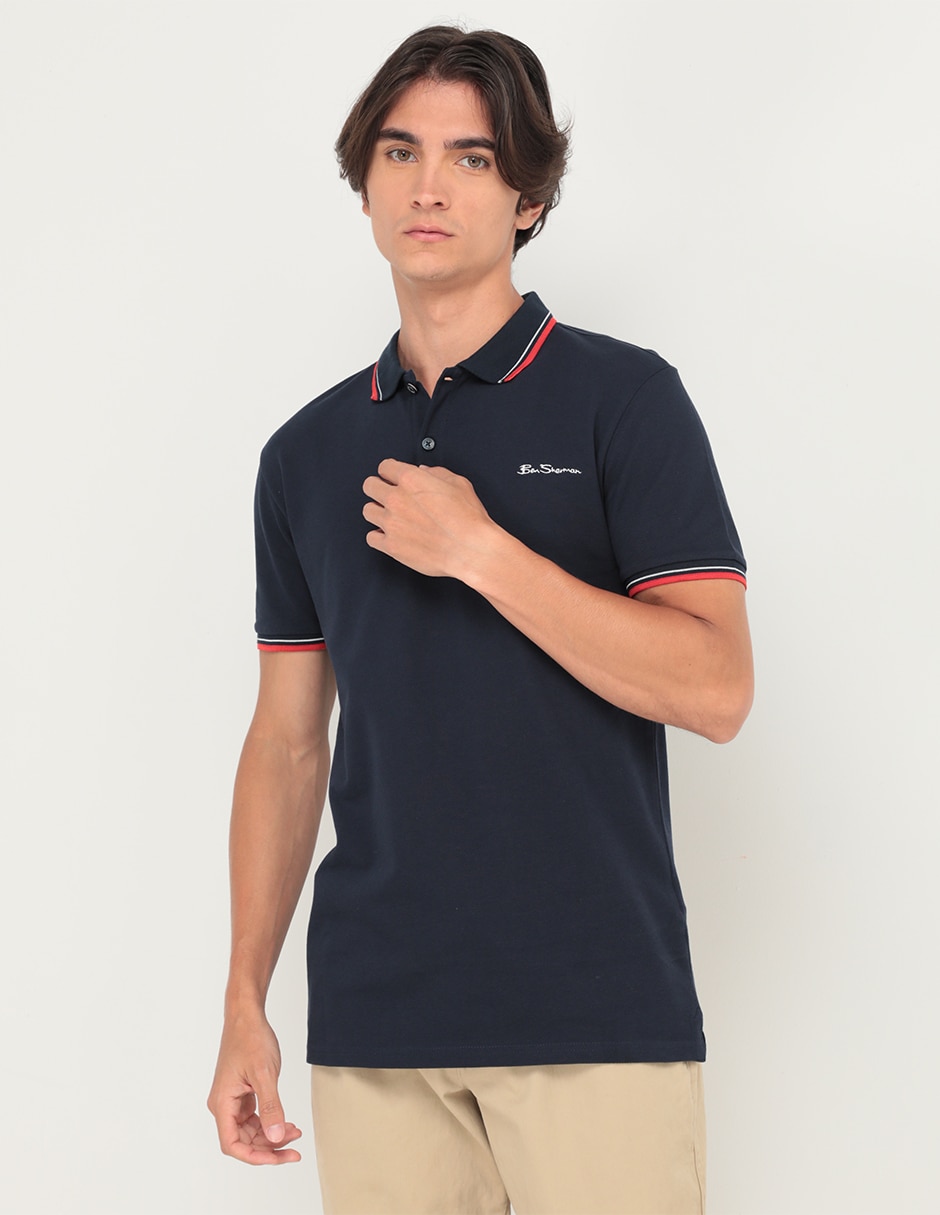 Playera tipo polo para hombre