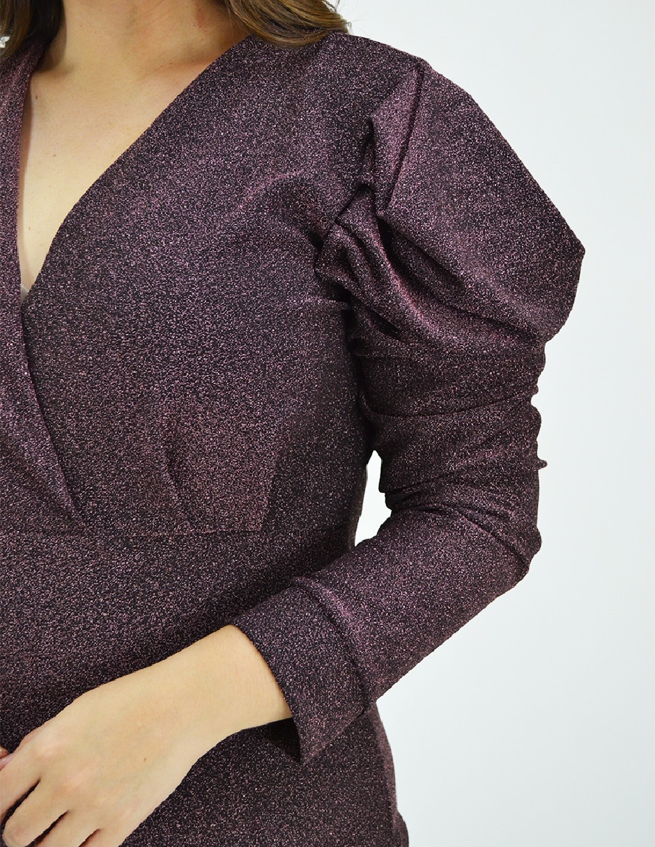 Blusa Roman Fashion manga larga para mujer