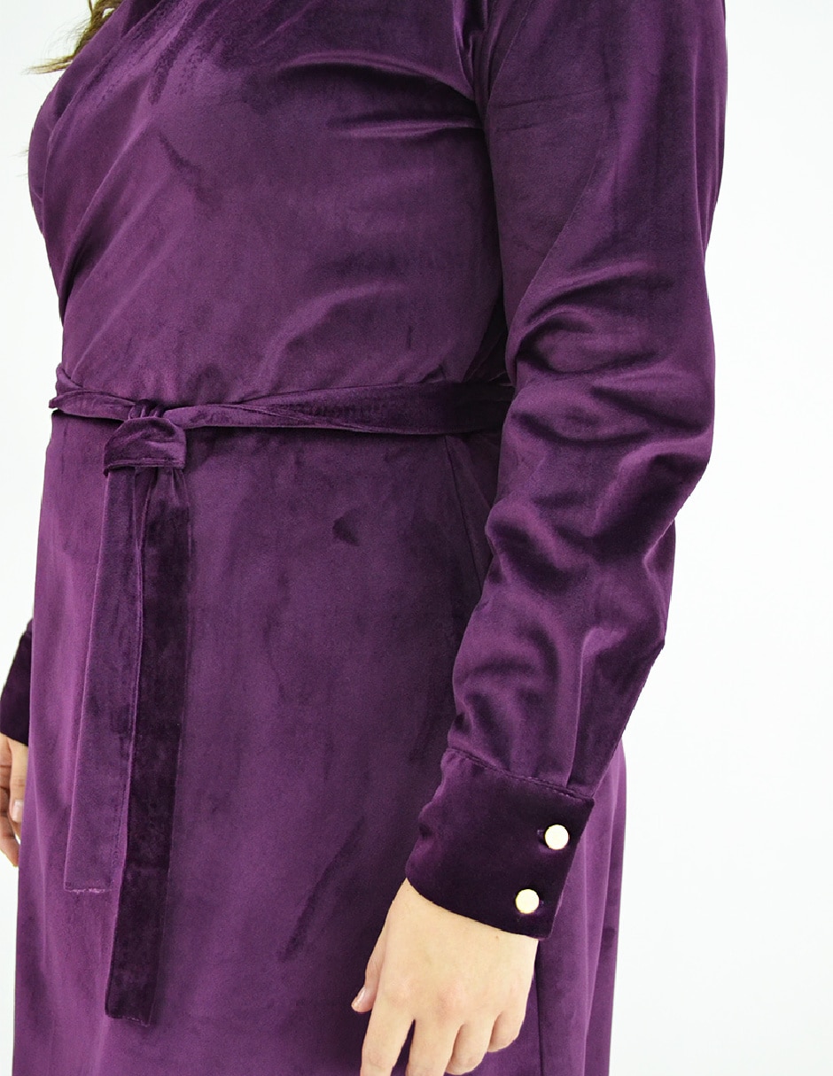 Vestido arriba rodilla formal para mujer