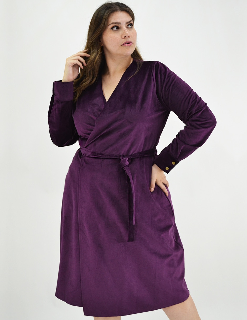 Vestido arriba rodilla formal para mujer 7