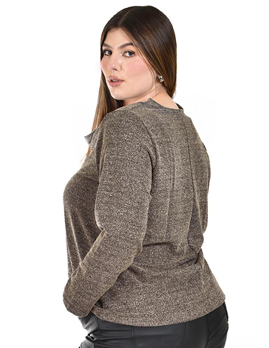 Blusa manga larga para mujer 7