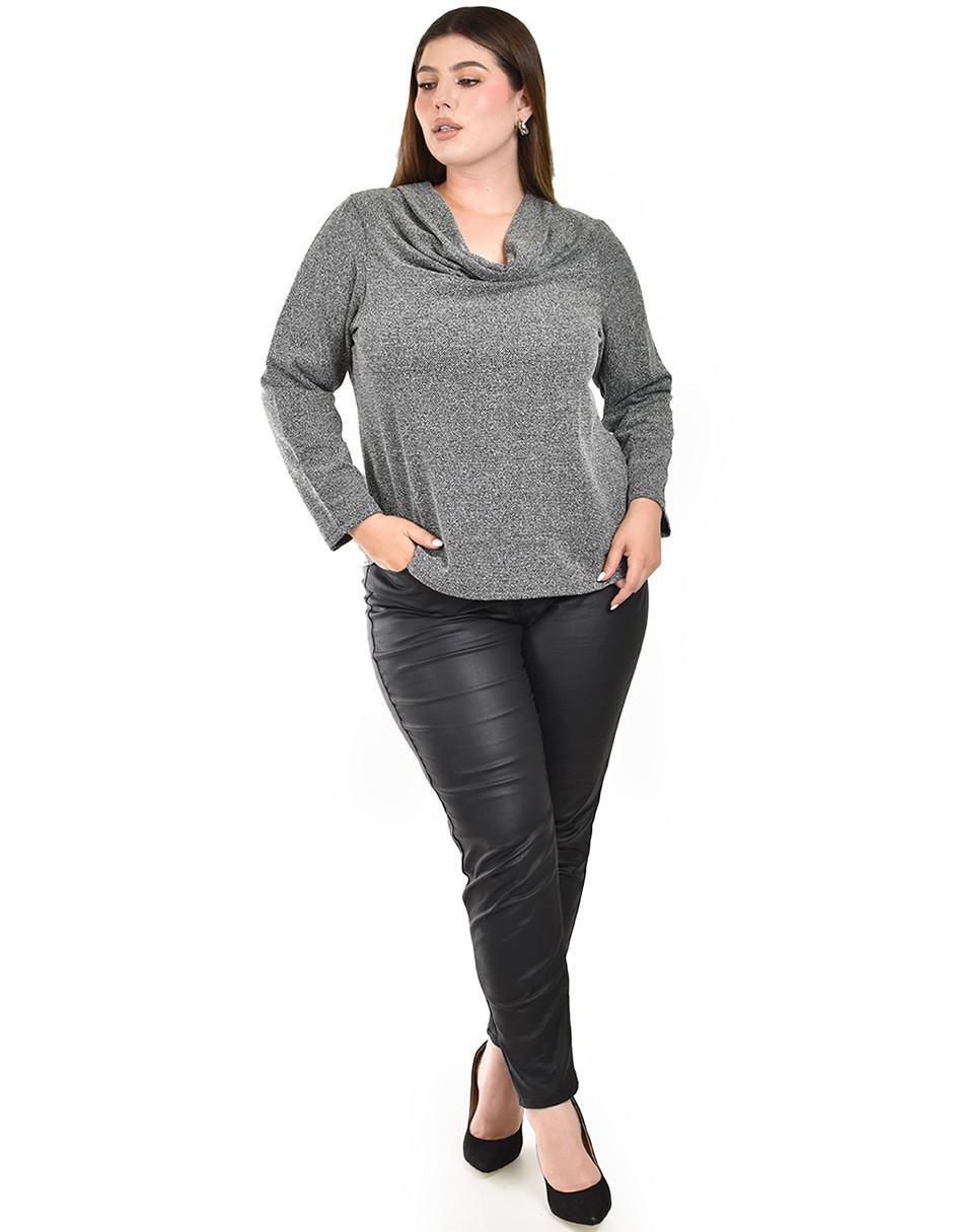 Blusa manga larga para mujer 8