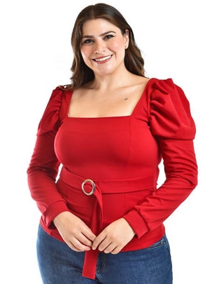 Blusa manga larga para mujer 1
