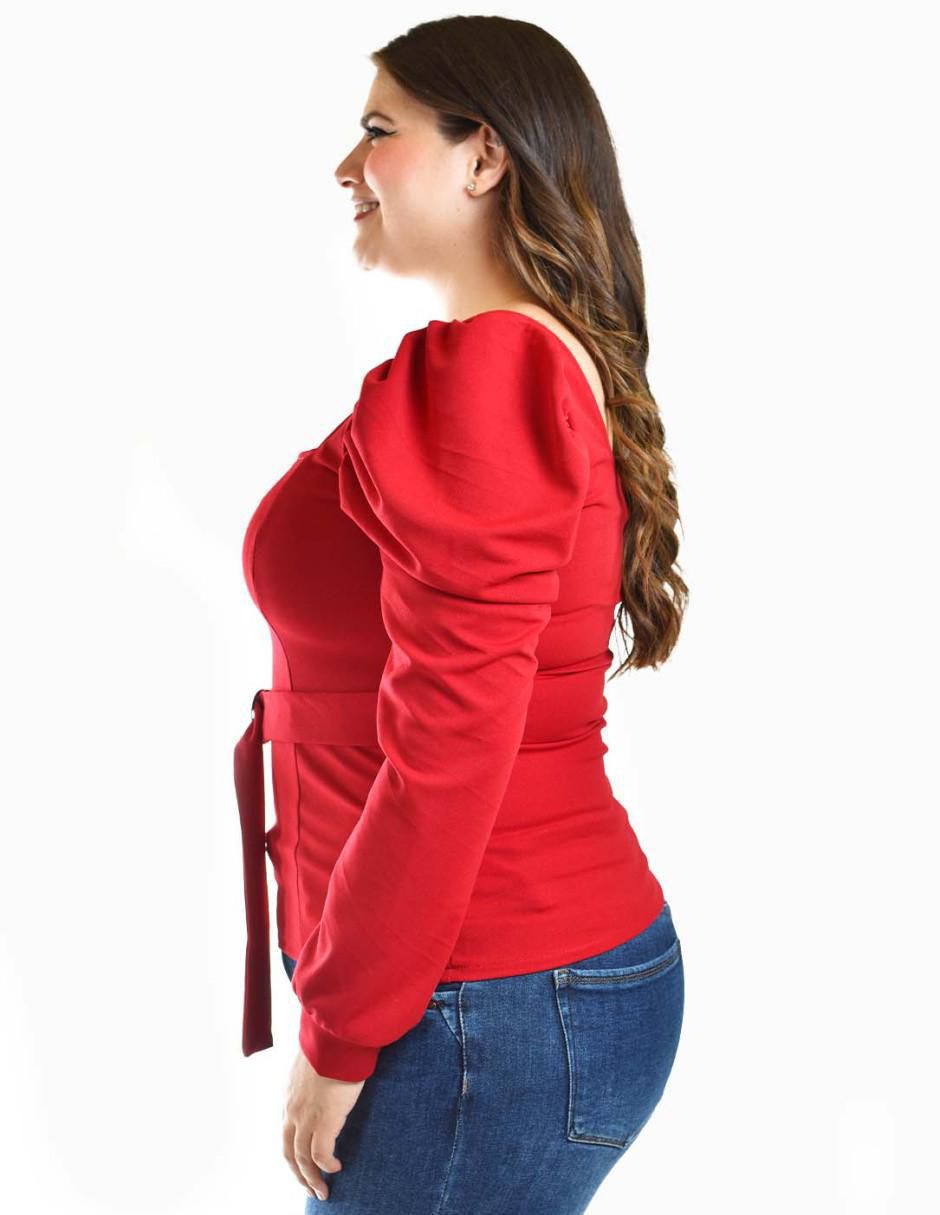 Blusa manga larga para mujer 7