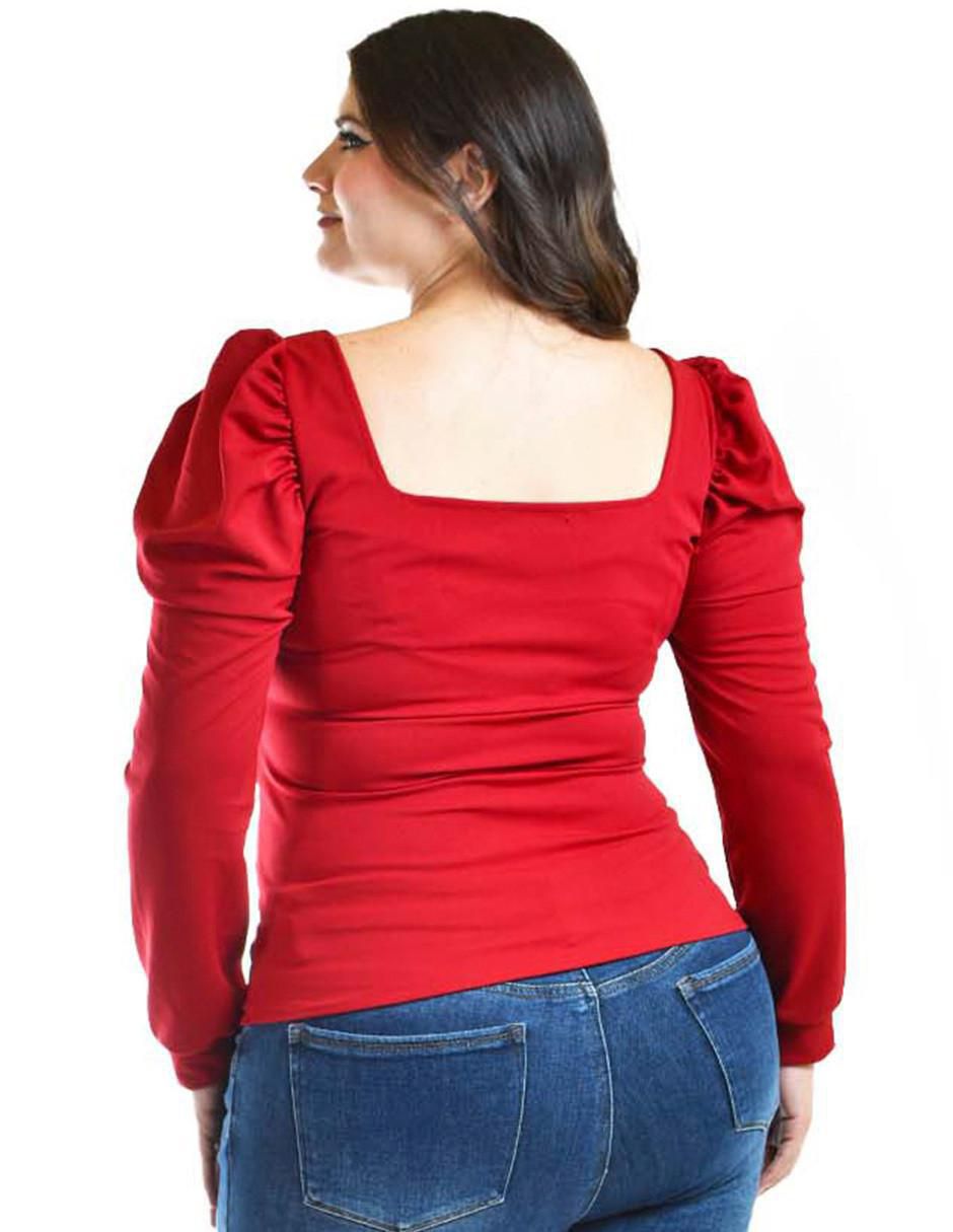 Blusa manga larga para mujer 8