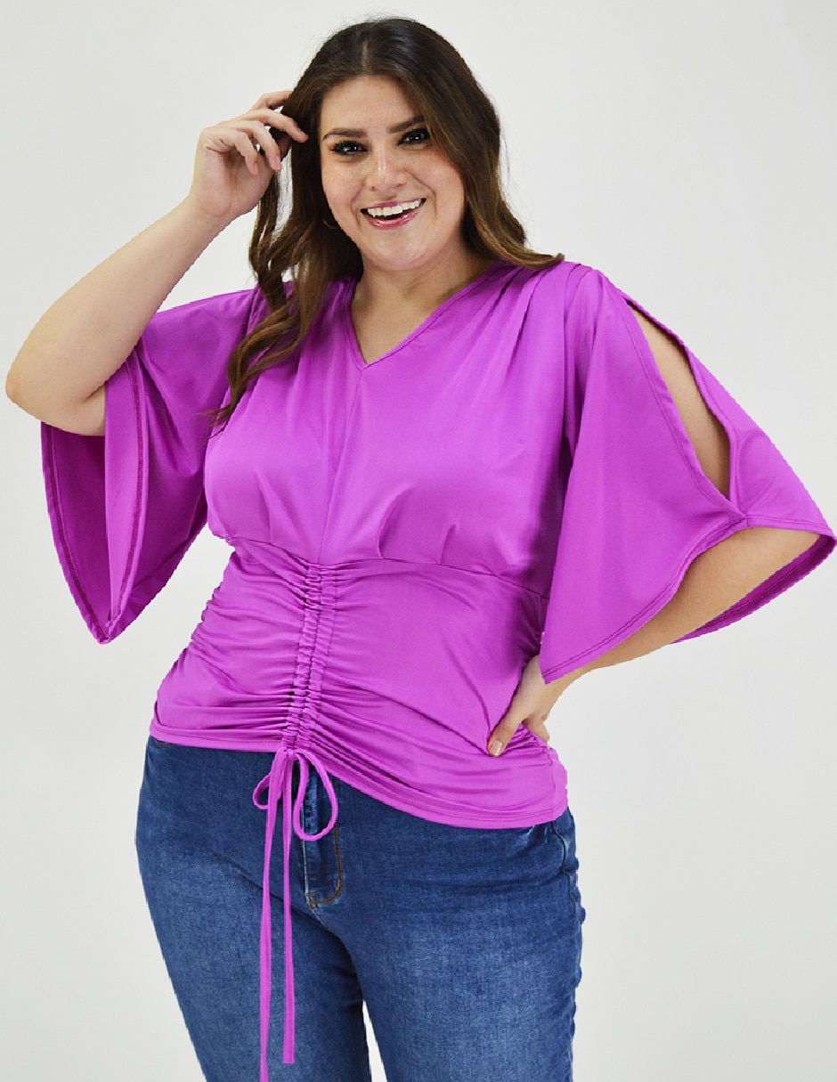 Blusa manga 3/4 para mujer 11