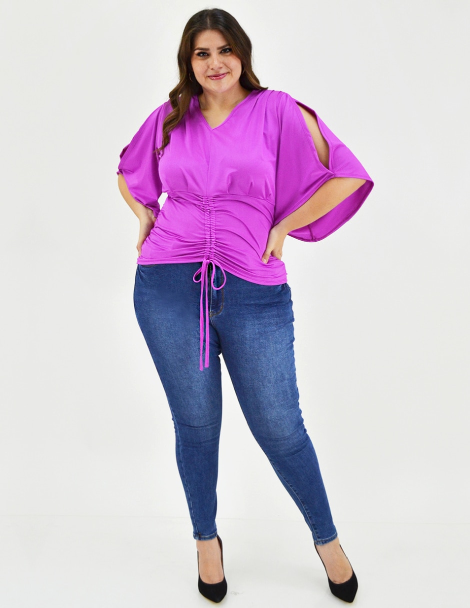 Blusa manga 3/4 para mujer 12