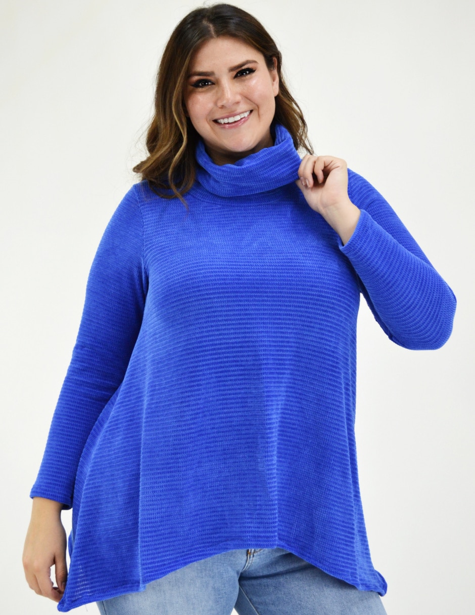 Suéter cuello alto para mujer 5