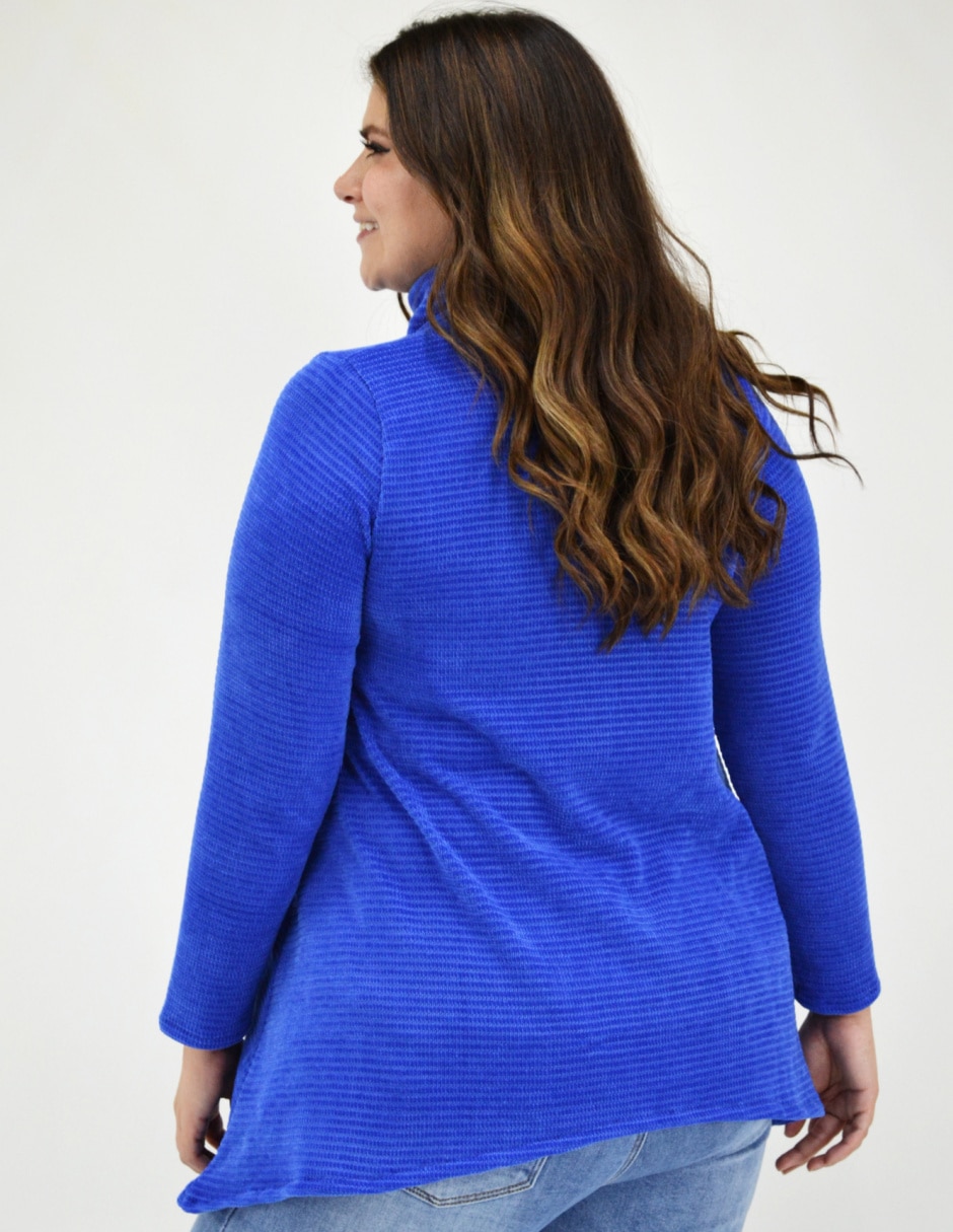 Suéter cuello alto para mujer