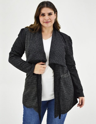 Suéter Roman Fashion cuello solapa para mujer