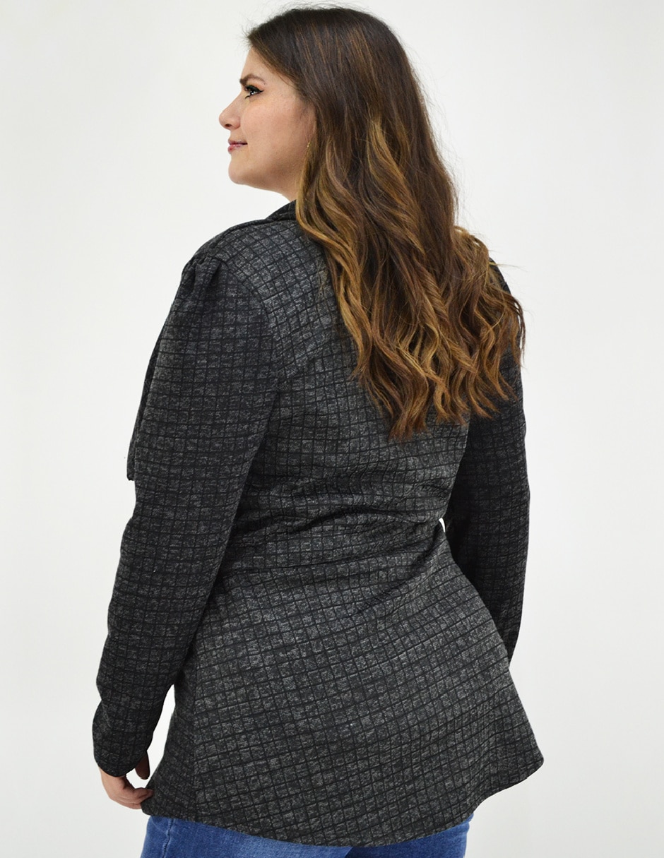Suéter Roman Fashion cuello solapa para mujer