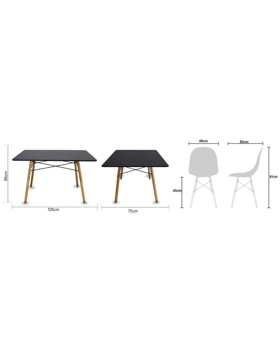Comedor Oslo para 4 personas 7