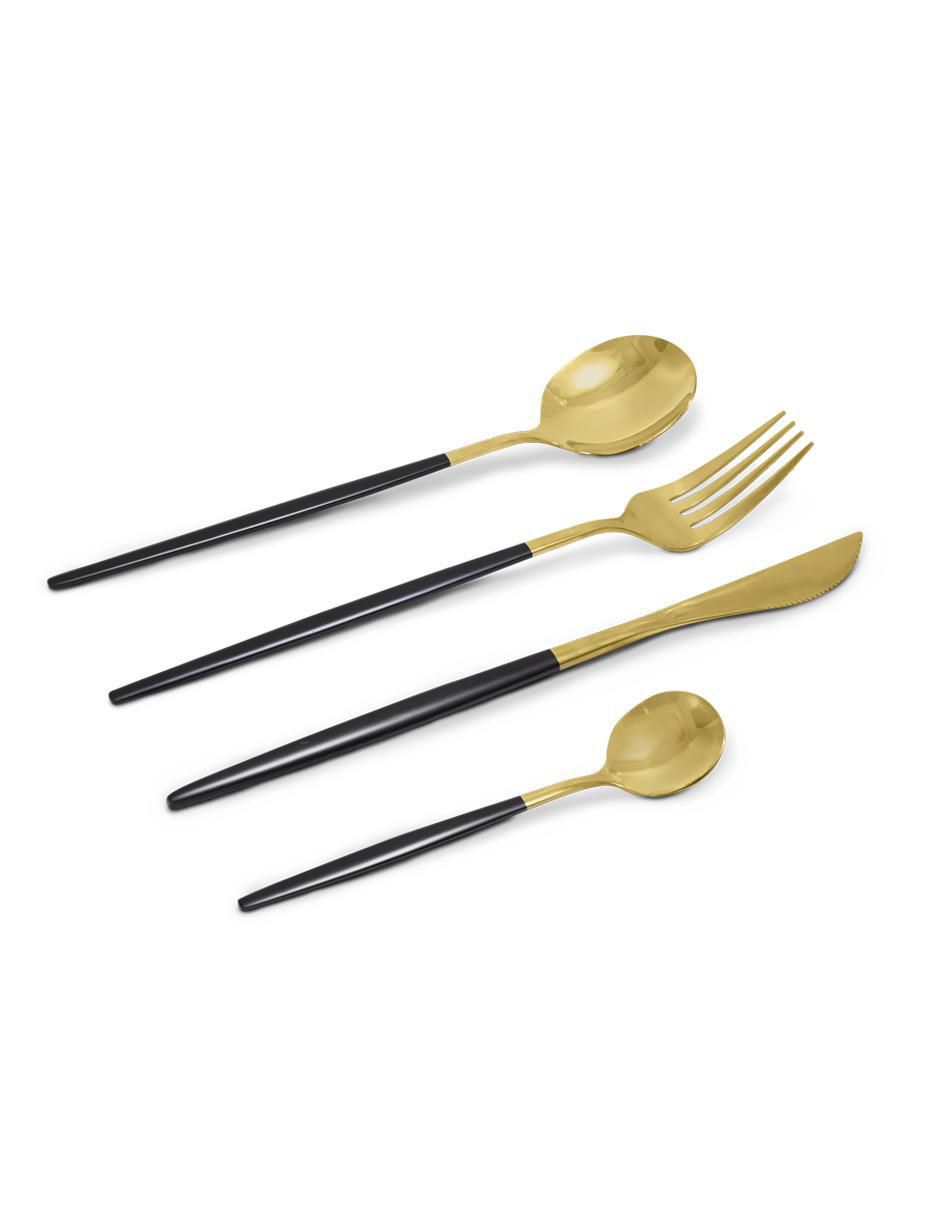 Set cubiertos de acero inoxidable 24 piezas